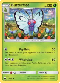 Butterfree (SUM 3) Sun & Moon