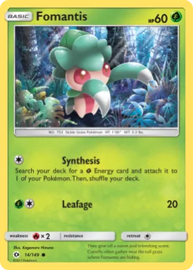 Fomantis (SUM 14) Sun & Moon