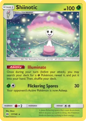 Shiinotic (SUM 17) Sun & Moon