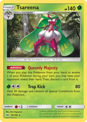 Tsareena (SUM 20) Sun & Moon