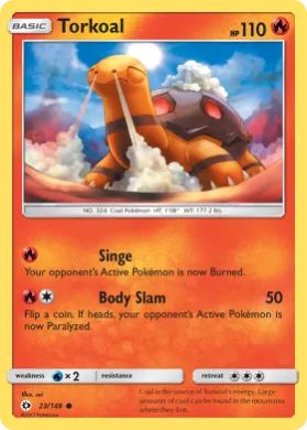 Torkoal (SUM 23) Sun & Moon