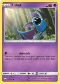 Zubat (SUM 54) Sun & Moon