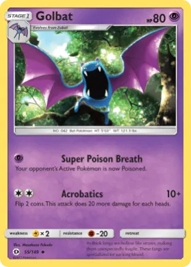 Golbat (SUM 55) Sun & Moon
