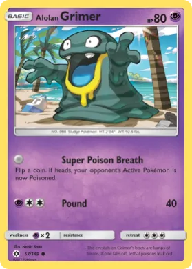 Alolan Grimer (SUM 57) Sun & Moon