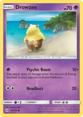 Drowzee (SUM 59) Sun & Moon