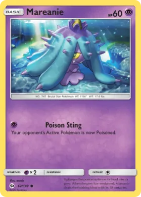 Mareanie (SUM 62) Sun & Moon