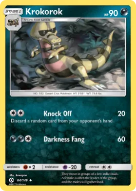 Krokorok (SUM 84) Sun & Moon