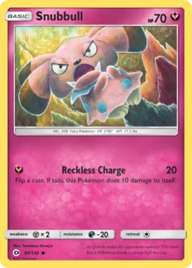 Snubbull (SUM 90) Sun & Moon