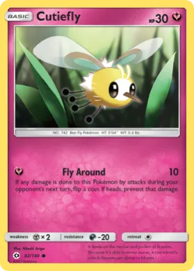 Cutiefly (SUM 92) Sun & Moon