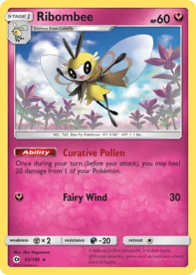 Ribombee (SUM 93) Sun & Moon