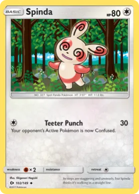 Spinda (SUM 102) Sun & Moon