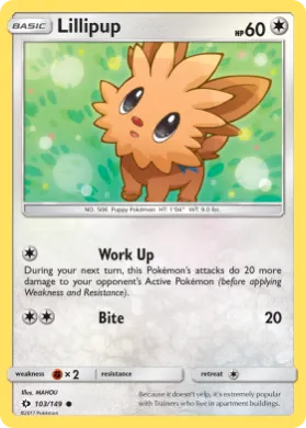 Lillipup (SUM 103) Sun & Moon