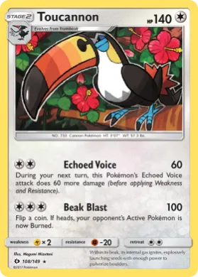 Toucannon (SUM 108) Sun & Moon