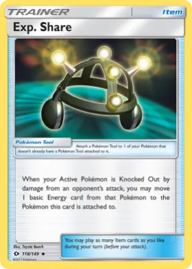 Exp. Share (SUM 118) Sun & Moon