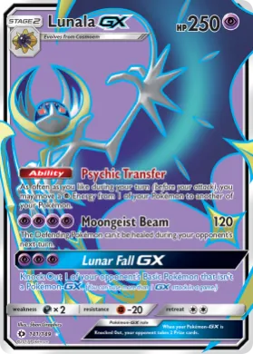 Lunala-GX (SUM 141) Sun & Moon