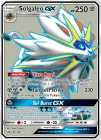 Solgaleo-GX (SUM 143) Sun & Moon