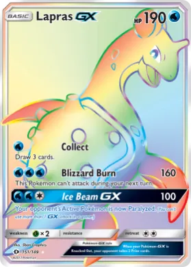 Lapras-GX (SUM 151) Sun & Moon