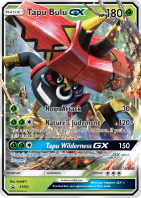Tapu Bulu-GX (PR-SM SM32) SM Black Star Promos