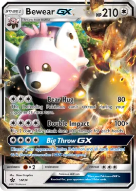 Bewear-GX (PR-SM SM34) SM Black Star Promos