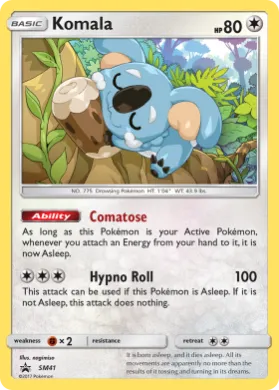 Komala (PR-SM SM41) SM Black Star Promos