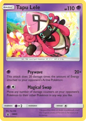 Tapu Lele (PR-SM SM45) SM Black Star Promos