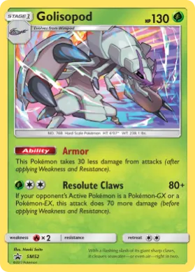 Golisopod (PR-SM SM52) SM Black Star Promos
