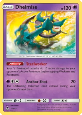 Dhelmise (PR-SM SM53) SM Black Star Promos