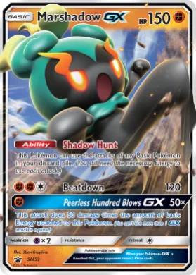 Marshadow-GX (PR-SM SM59) SM Black Star Promos