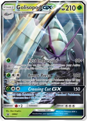 Golisopod-GX (PR-SM SM62) SM Black Star Promos