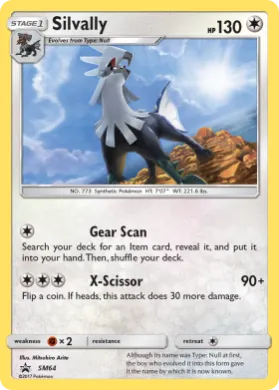 Silvally (PR-SM SM64) SM Black Star Promos
