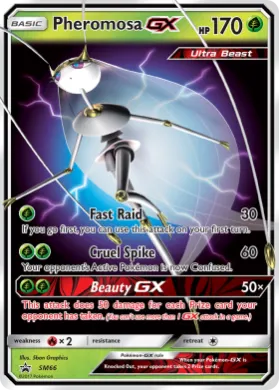 Pheromosa-GX (PR-SM SM66) SM Black Star Promos