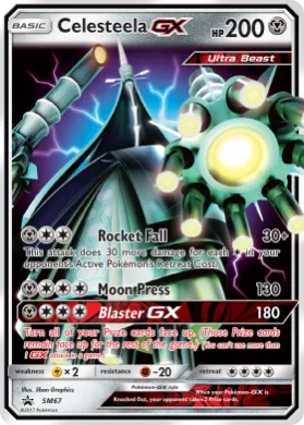 Celesteela-GX (PR-SM SM67) SM Black Star Promos