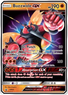 Buzzwole-GX (PR-SM SM69) SM Black Star Promos