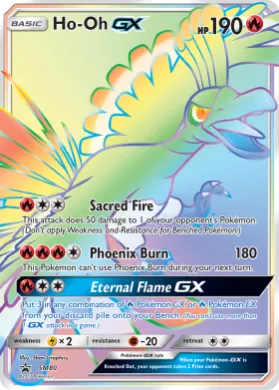 Ho-Oh-GX (PR-SM SM80) SM Black Star Promos