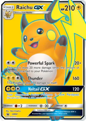 Raichu-GX (PR-SM SM90) SM Black Star Promos