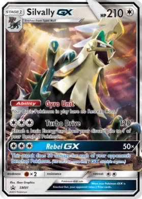 Silvally-GX (PR-SM SM91) SM Black Star Promos