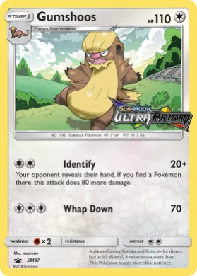 Gumshoos (PR-SM SM97) SM Black Star Promos