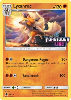 Lycanroc (PR-SM SM118) SM Black Star Promos