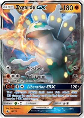 Zygarde-GX (PR-SM SM122) SM Black Star Promos