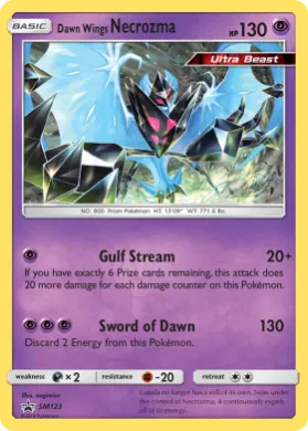 Dawn Wings Necrozma (PR-SM SM123) SM Black Star Promos