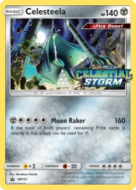 Celesteela (PR-SM SM131) SM Black Star Promos