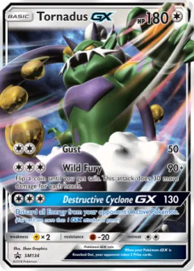 Tornadus-GX (PR-SM SM134) SM Black Star Promos