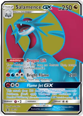 Salamence-GX (PR-SM SM139) SM Black Star Promos