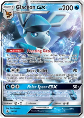 Glaceon-GX (PR-SM SM147) SM Black Star Promos