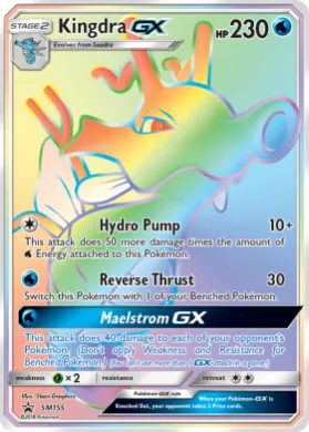 Kingdra-GX (PR-SM SM155) SM Black Star Promos