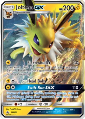 Jolteon-GX (PR-SM SM173) SM Black Star Promos
