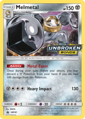Melmetal (PR-SM SM181) SM Black Star Promos