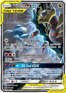 Garchomp & Giratina-GX (PR-SM SM193) SM Black Star Promos