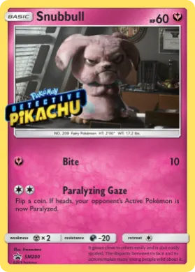 Snubbull (PR-SM SM200) SM Black Star Promos