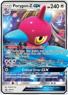 Porygon-Z-GX (PR-SM SM216) SM Black Star Promos